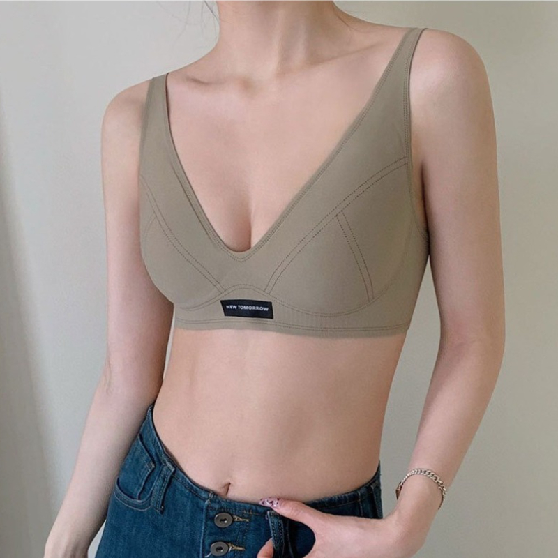 Push Up Stand Bar - Lingerie Women's Traceless Small Bra Pull