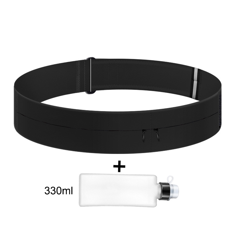 Weight Belt Lifting - Running Belt Waist Bag with Water
