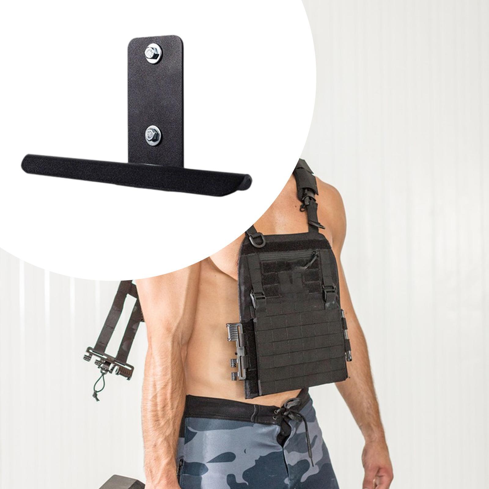 Home Gym Practice - Sturdy Weight Vest Hanger Wall Mounted