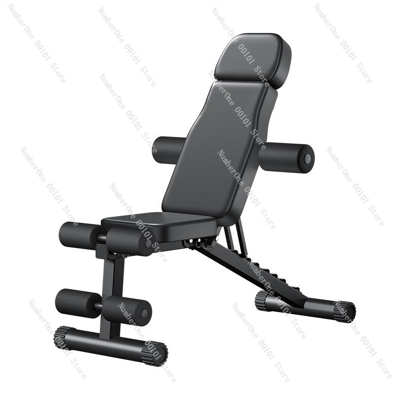 Home Gym Bench - Dumbbell Fitness Chair,Multi-Functional Foldable Workout Bench,Abdominal