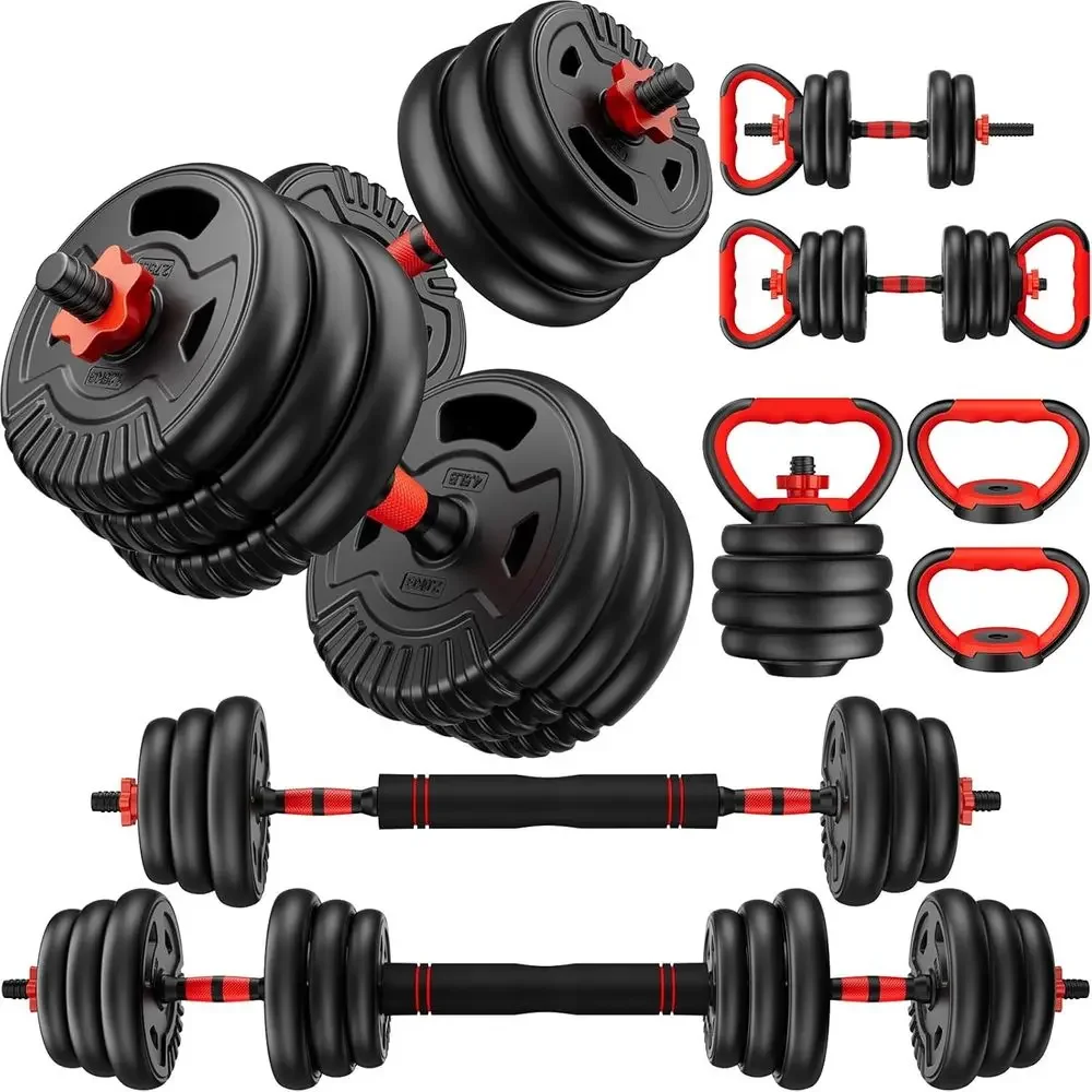 Push Up Stand Bar - Versatile Adjustable Dumbbells Set - 22