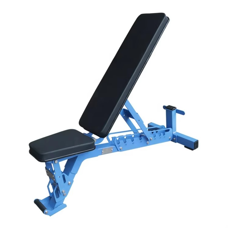 Home Gym Bench - Commercial Foldable Flat Dumbbell Adjustable Benches