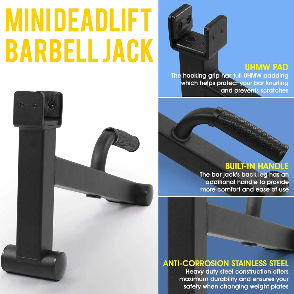 Mini Deadlift Barbell Jack wit - Deadlift Jack Barbell review and price