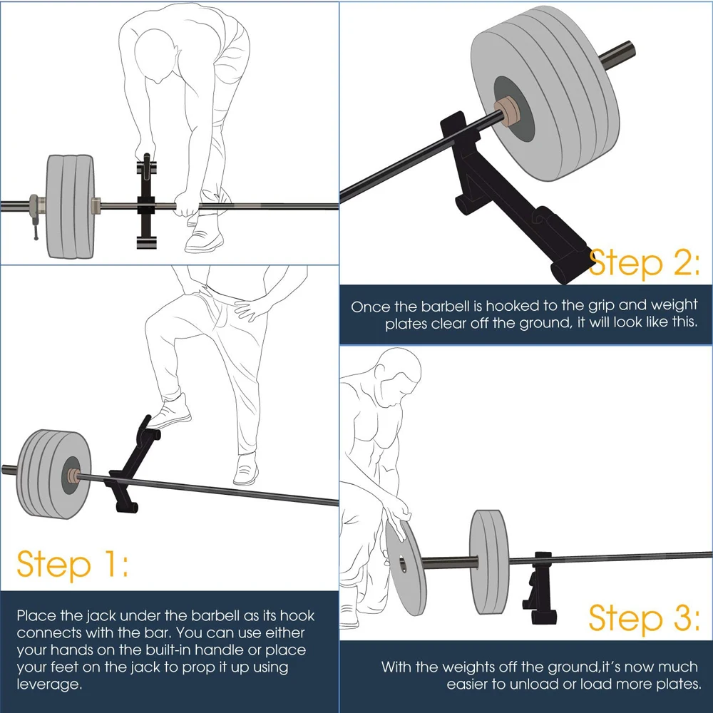 Mini Deadlift Barbell Jack wit - Deadlift Jack Barbell review and price