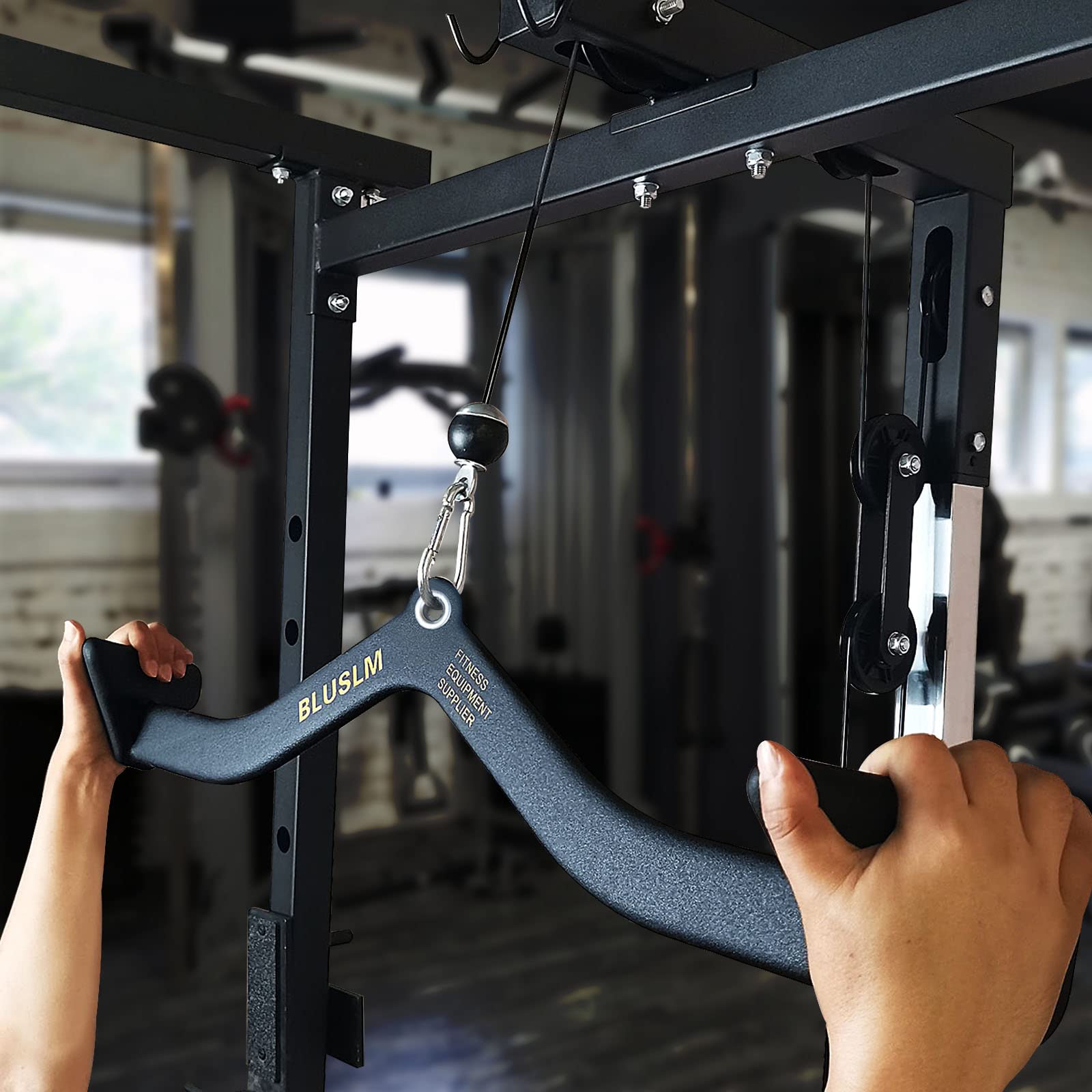 Home Gym Fitness Lat Pull Down - Leg Press Machine review and price
