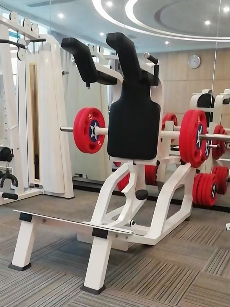 Vertical Hack Squat Machine XC - Home Gym Quad Machine review and price