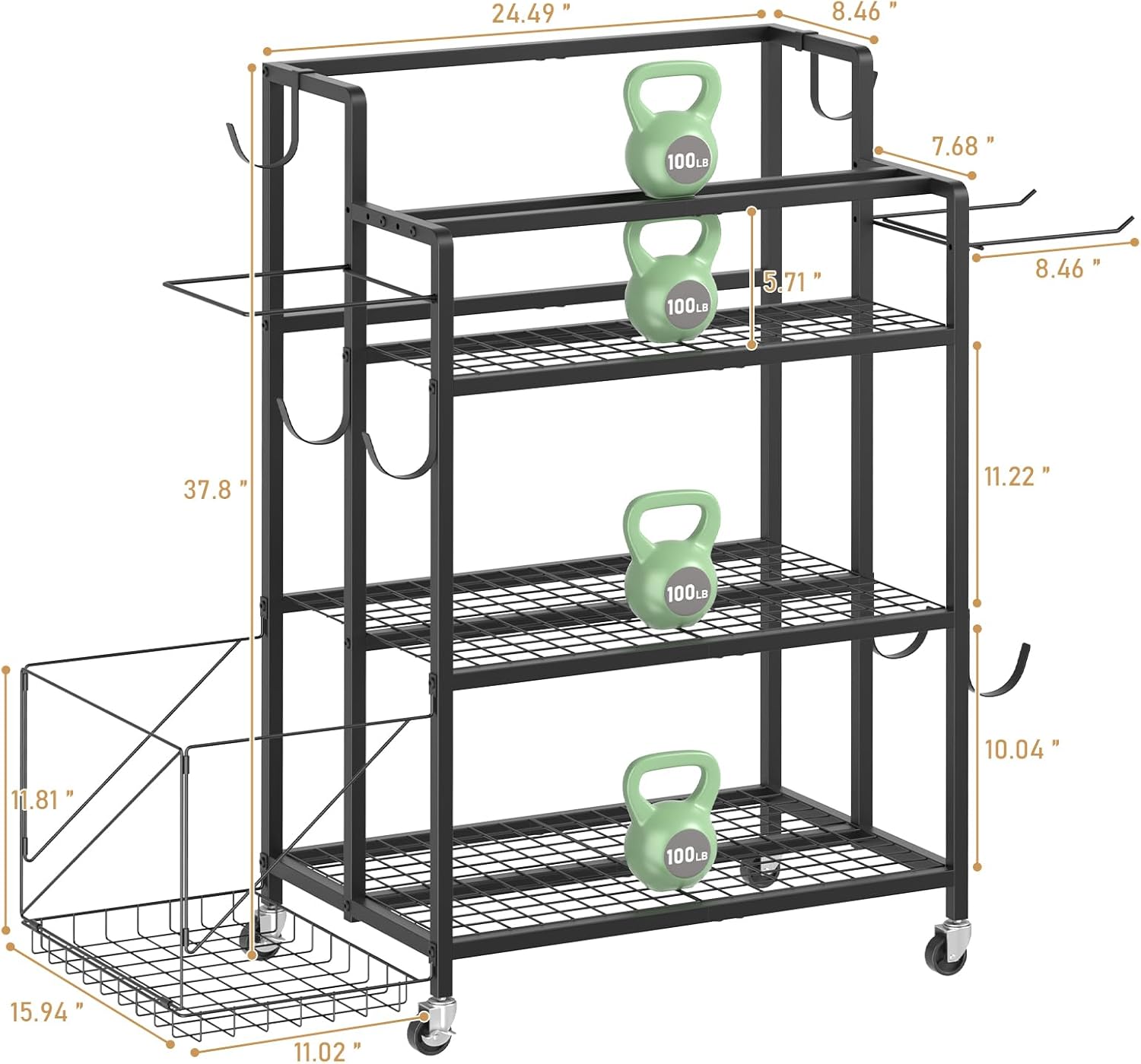 Home Gym Storage, No Material  - Home Gym Gym review and price