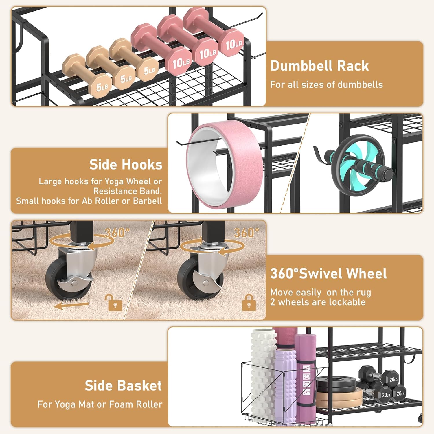Home Gym Storage, No Material  - Home Gym Gym review and price