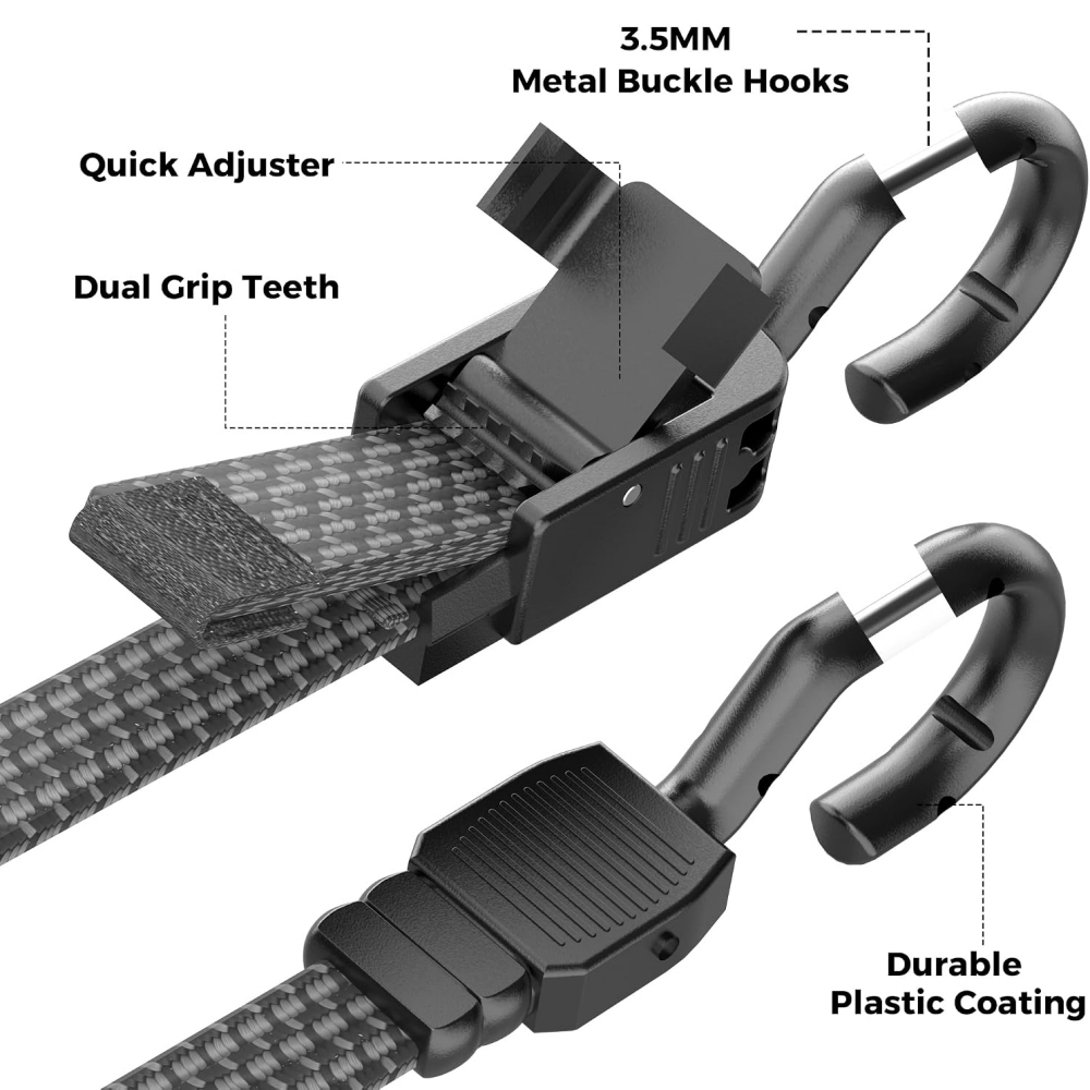 Bungee Cords with Metal Hooks  - Resistance Band Heavy review and price