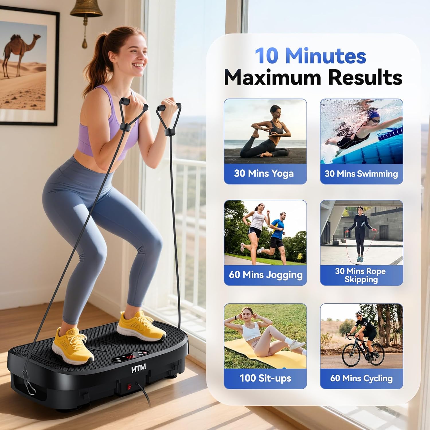 Vibration Plate Fat Burning Fi - Home Gym Unit review and price