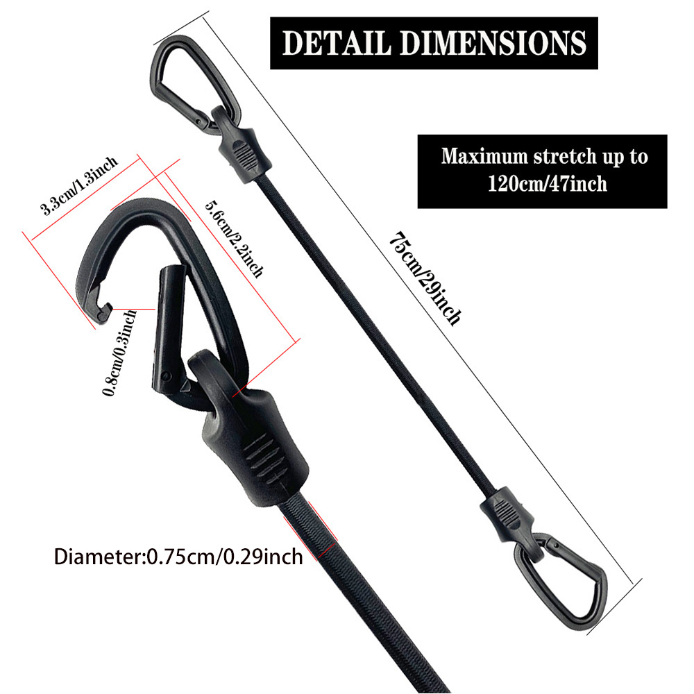 2/4/6Pcs Heavy Duty Bungee Cor - Resistance Band Heavy review and price