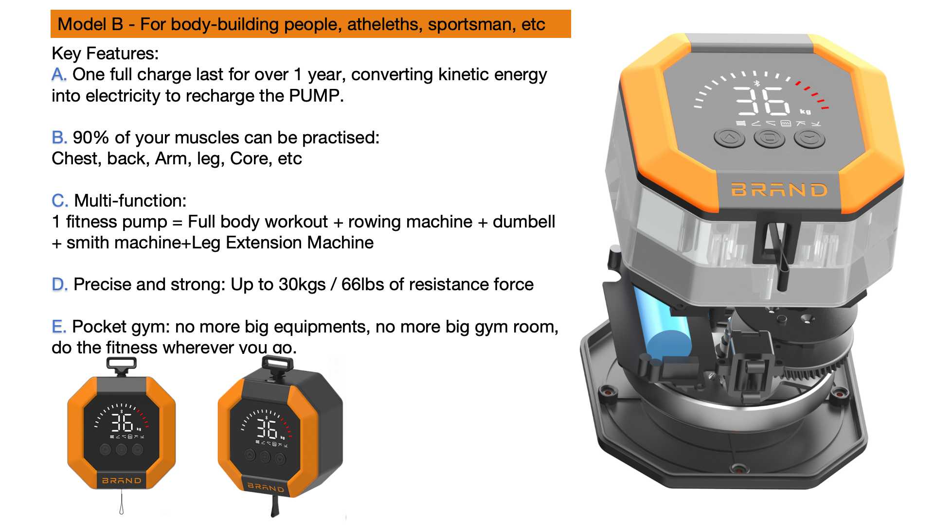 Pocket Electric Smart Power Pu - Home Gym Total Fitness review and price