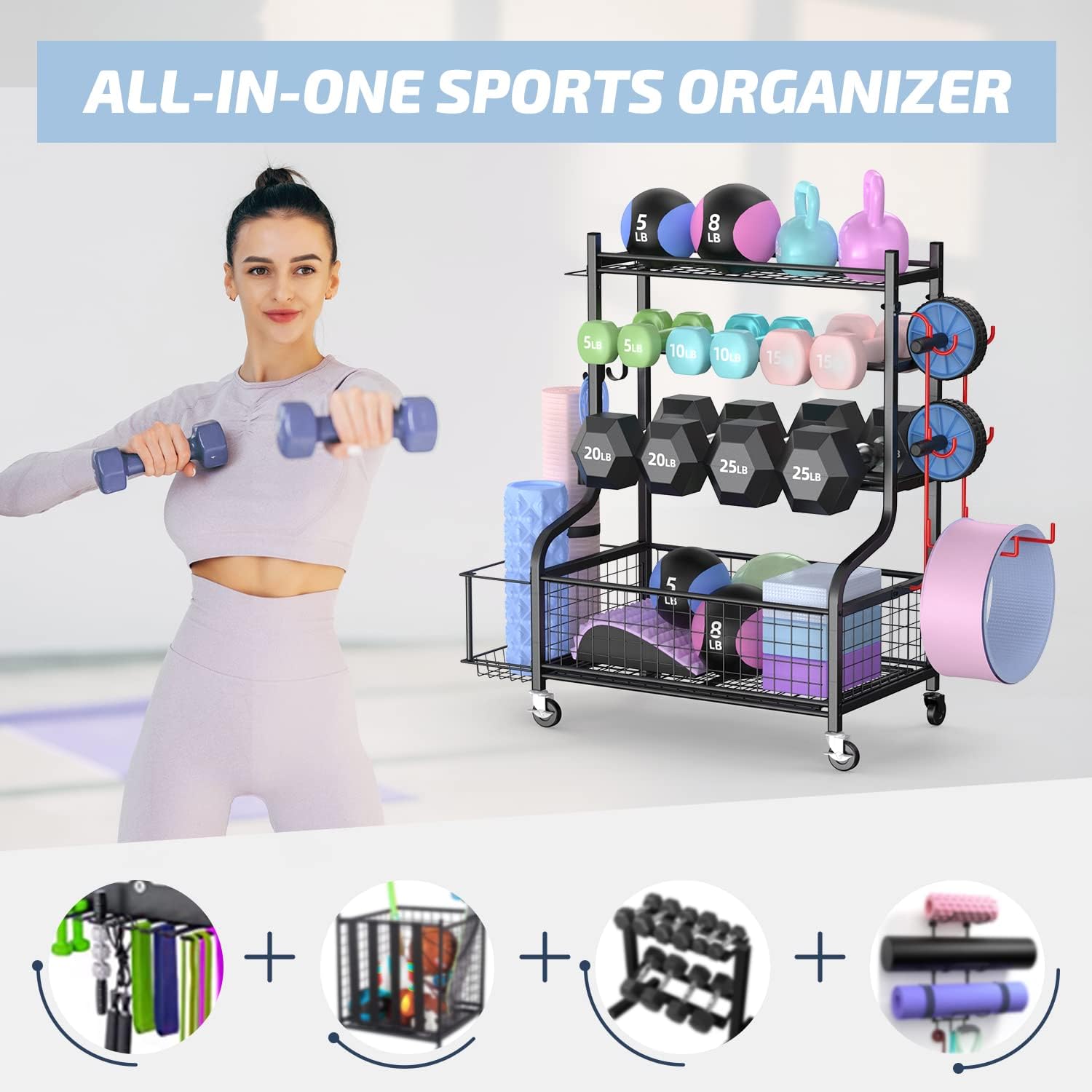 Home Gym Dumbbell Rack with Wh - Home Gym Gym review and price