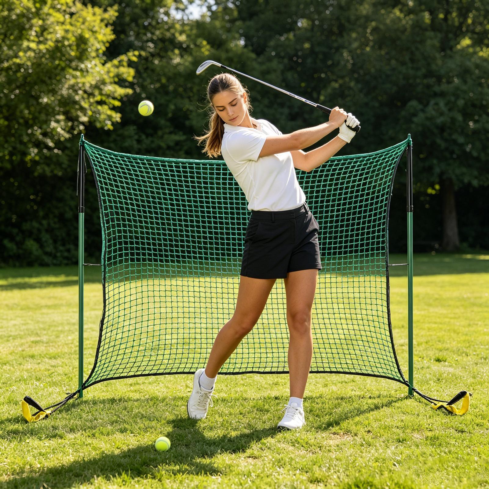 Golf Hitting Net Outdoor Train - Home Gym Practice review and price
