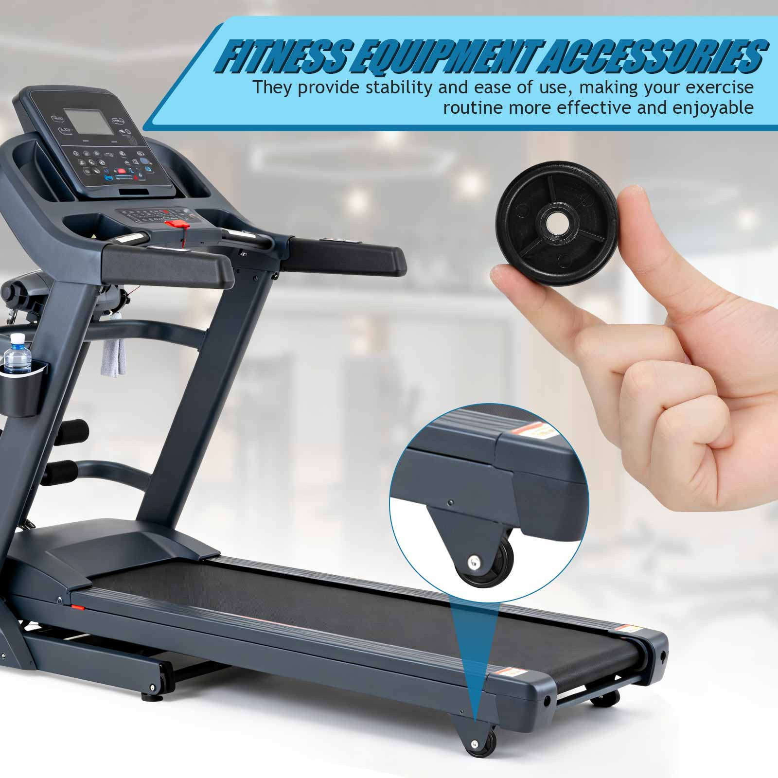 4Pcs Fitness Machine Accessori - Home Gym Universal Machine review and price
