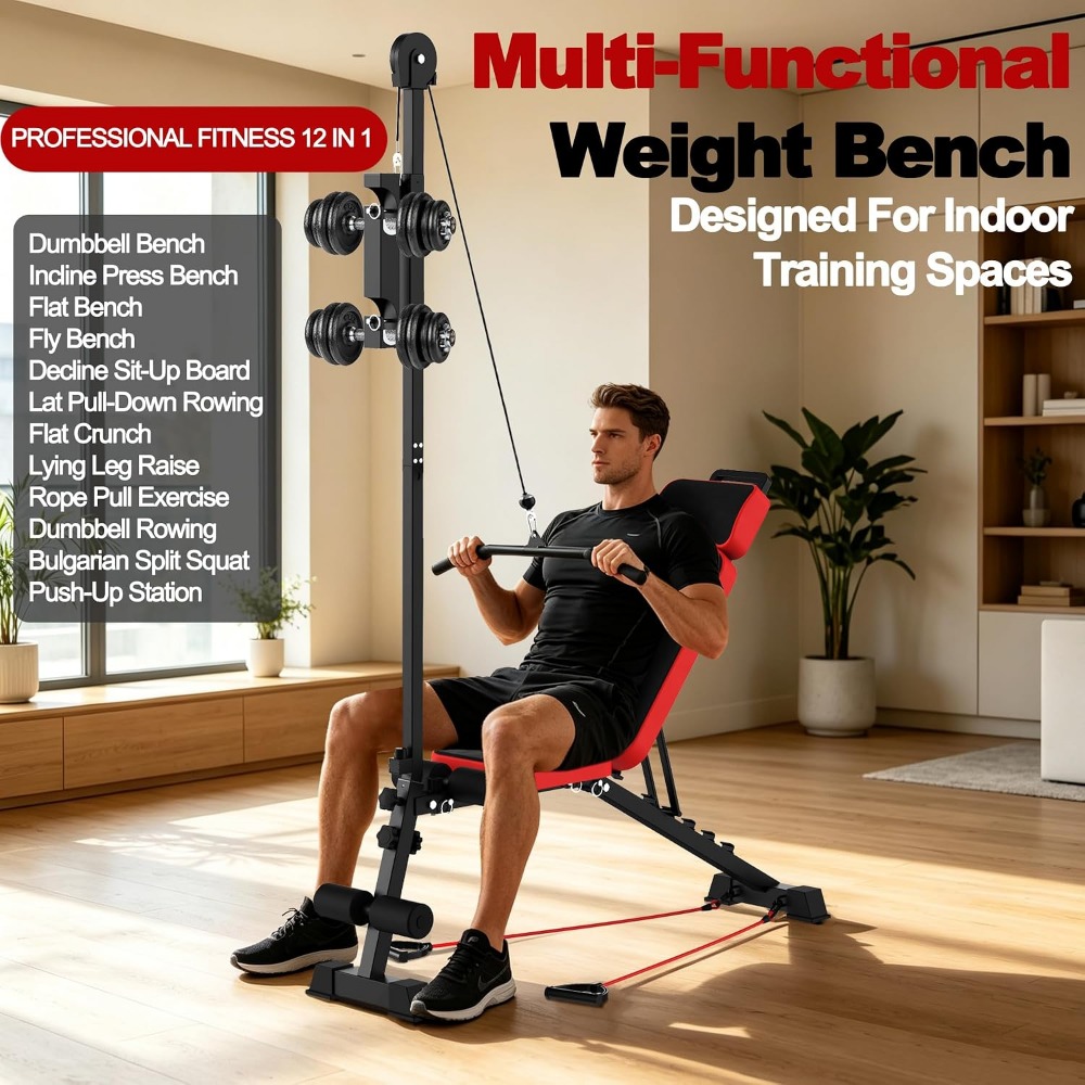 Multi-Functional Weight Bench  - Home Gym Bench review and price