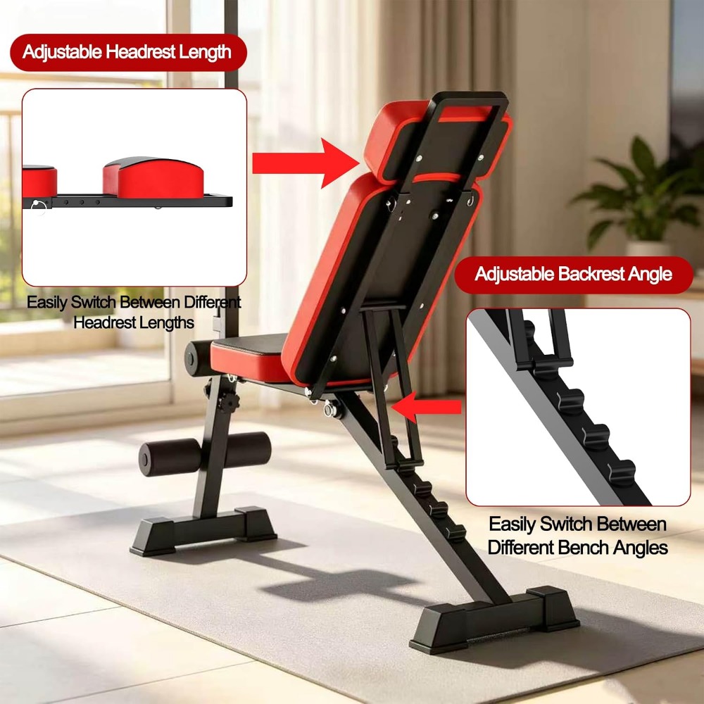 Multi-Functional Weight Bench  - Home Gym Bench review and price