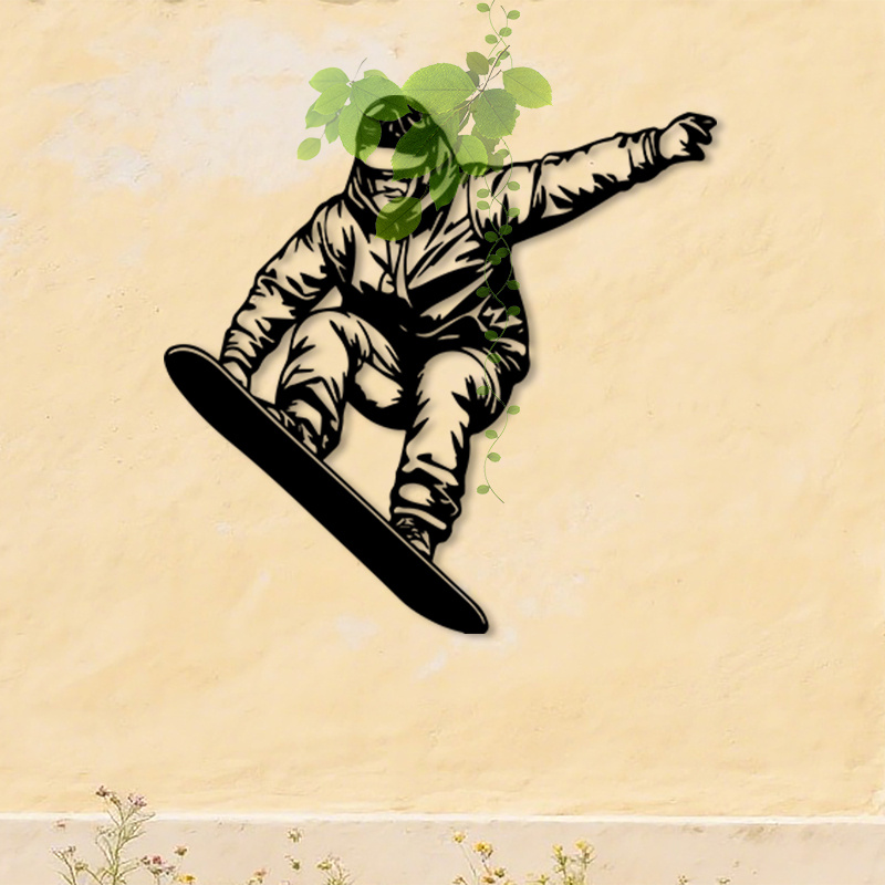 Brand Metal Wall Art Snowboard - Home Gym Outdoor Ideas review and price