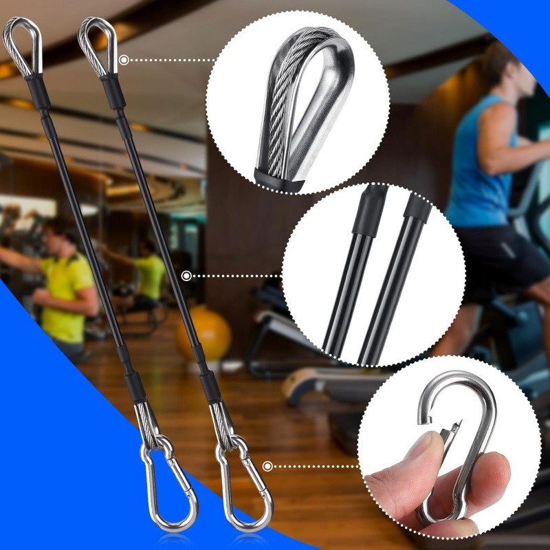 1/2Pcs 25cm Gym Cable Extensio - Leg Press Machine review and price