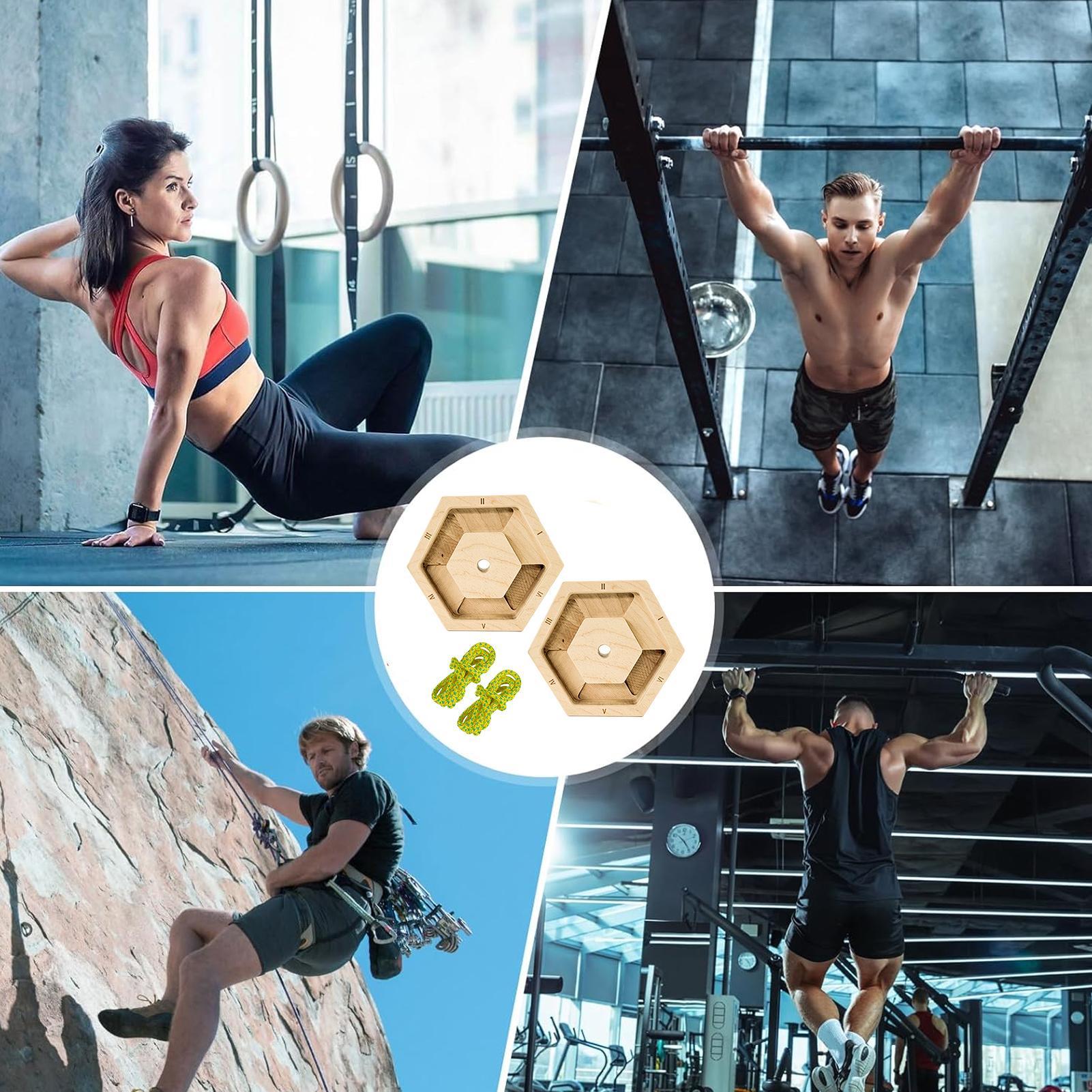 Hexagonal Wooden Finger Exerci - Home Gym Practice review and price