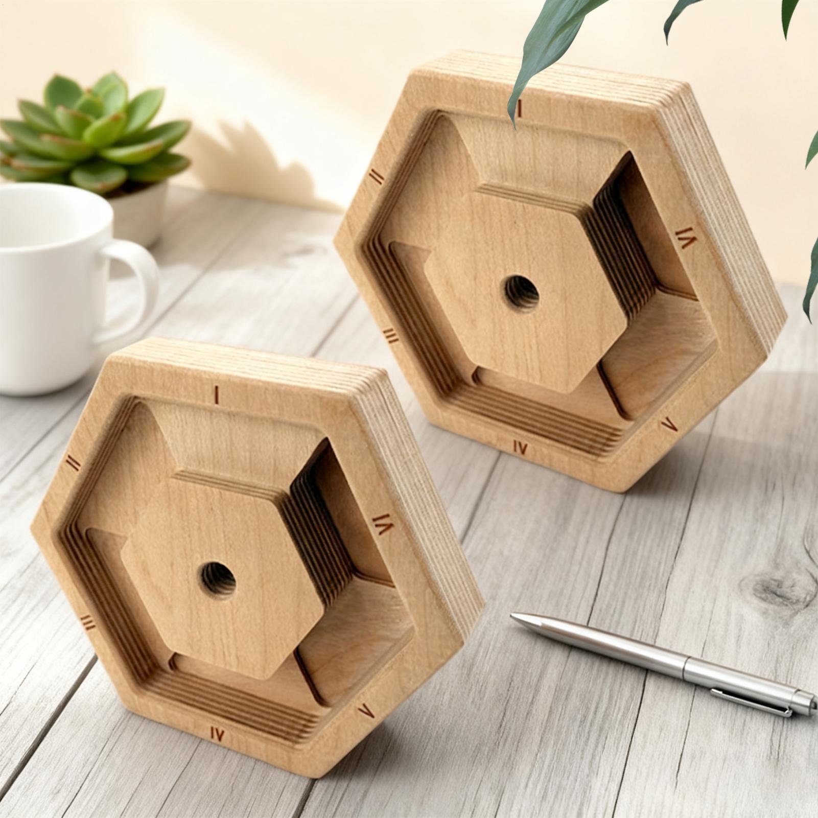 Hexagonal Wooden Finger Exerci - Home Gym Practice review and price
